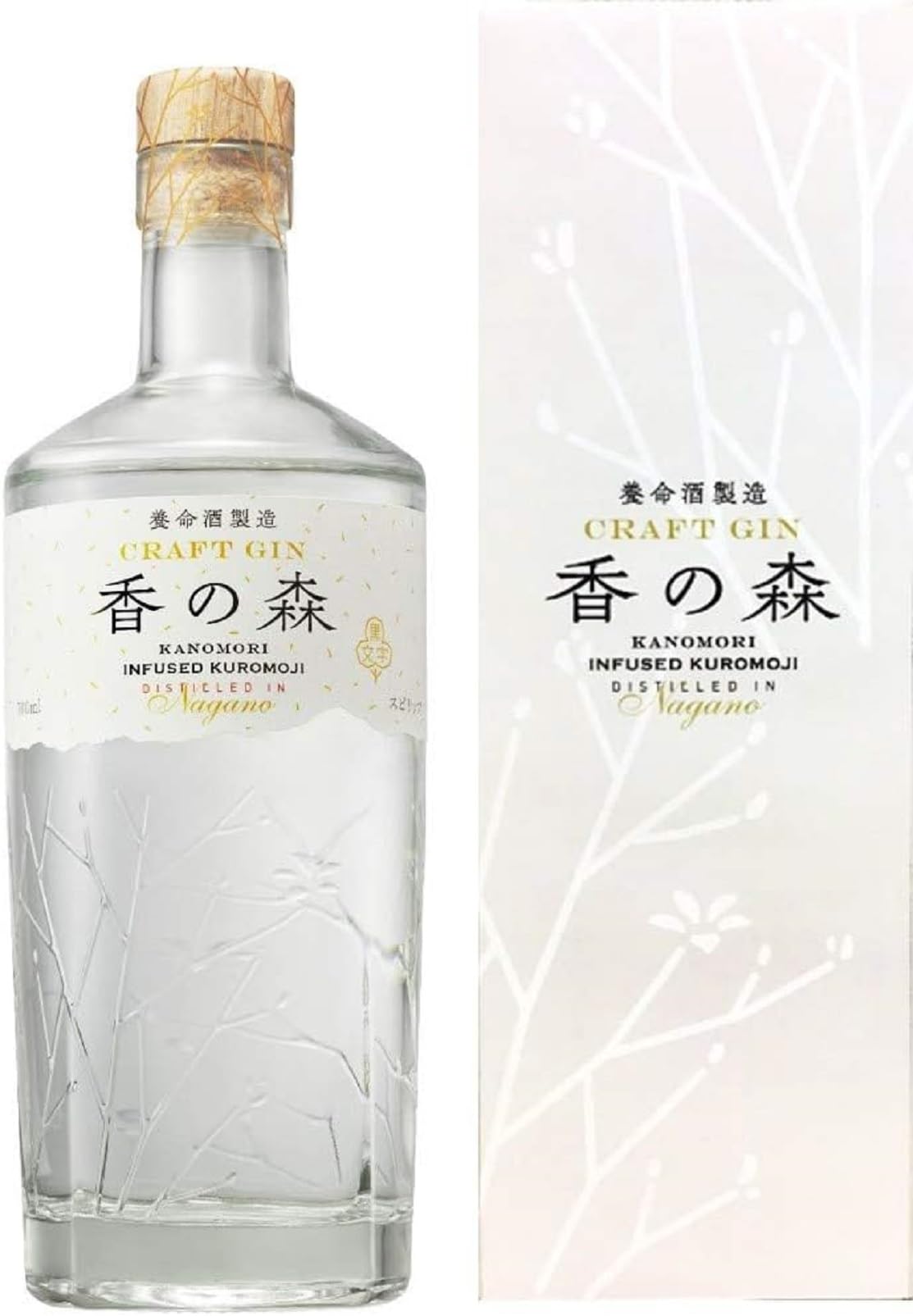 養命酒製造 クラフトジン 香の森 700ml　２本セット Amazon.co.jp: 養命酒製造 クラフトジン 香の森 700ml 化粧箱入り